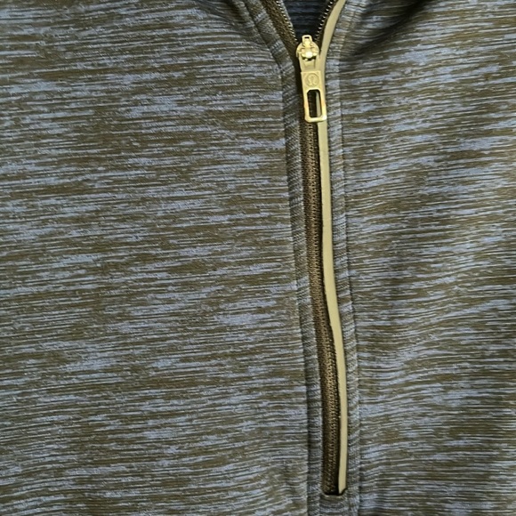 Lululemon Men’s Metal Vent Tech Half Zip Mineral Blue Navy Size XL - Picture 4 of 4